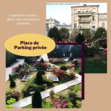 7 Pers A Disneyland Paris Apartment