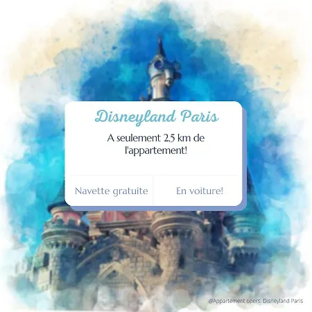 7 Pers A Disneyland Paris דירה שסי